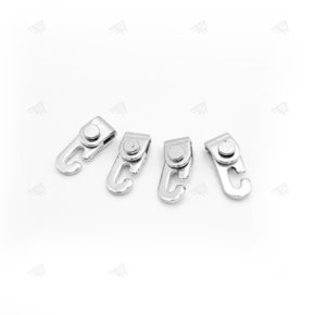 로프 클립 등산 캠핑 클램프 버클 후크 두꺼운 와이어 케이블 고정 4P