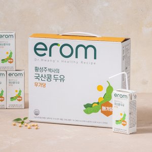 이롬 황성주 국산콩 무가당두유 190ml*20입