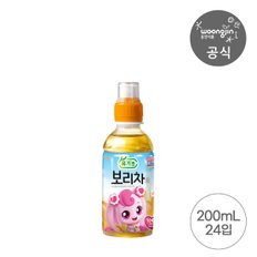 [15% 추가쿠폰]캐치!티니핑 어린이 차음료 보리차 200ml 24입