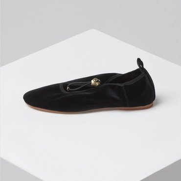 아카이브앱크 Luv string flat(velvet black)_OK1DX24503VBK