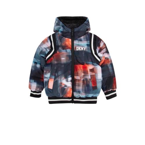 디케이엔와이 패딩 D26371 Z40 MULTICOLOR