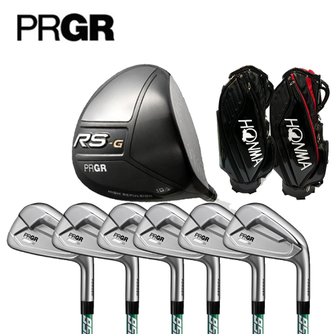 PRGR RS-G 남성드라이버 10.5R + 01 6아이언세트 NS 950(강도선택) +캐디백 SA3506777