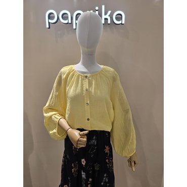 파프리카 시스루 긴팔 블라우스SK2BL504J