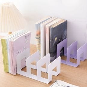 파스텔톤 4단 책꽂이 간이 책상책꽂이4단 북트레이 학원책꽂이 학교책꽂이