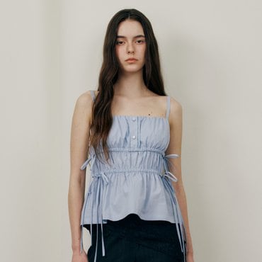 레이브 Ribbon Shirring Blouse VW5MB146_3color
