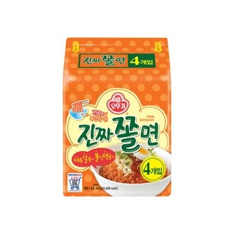 오뚜기 진짜쫄면(150g x 4입) x 8팩/총 32봉지