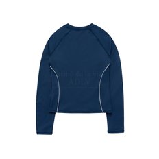 CIRCLE SYMBOL WOMAN LONG SLEEVE RASH GUARD NAVY  서클심볼 여성 래쉬가드 네이비