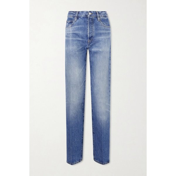 에센셜  하이웨이스트 스트레이트 진 46376663163048626