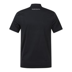 (최초가118,000원)[23 SUMMER] 블랙 남성 모크넥 로고 반팔 티셔츠 512C2TS902