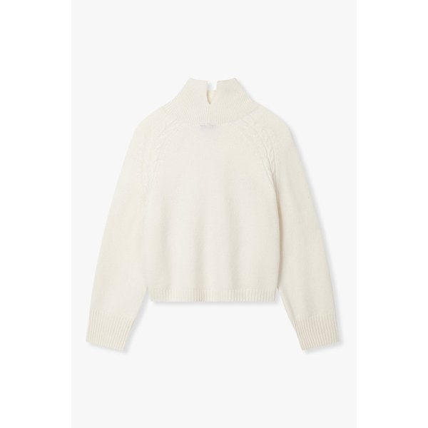 래글런 터틀넥 크롭 니트 풀오버 IA15452070106