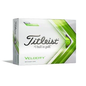 독일 타이틀리스트 골프공 Titleist Velocity Golf Balls Matt Green 1 Dozen 1389175