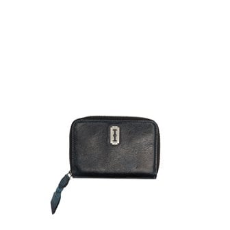 분크 Magpie Zipper Half Wallet (맥파이 지퍼 반지갑) Green VQB3-1WM639-1GR/BU