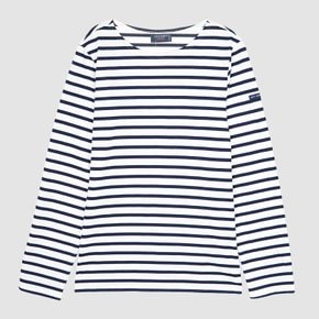 24SS 밍콰이어 스트라이프 남녀공용 티셔츠 9858/NEIGE/MARINE