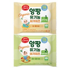 앙팡 유기농 아기치즈 1~2단계 100매(360g x 5개)