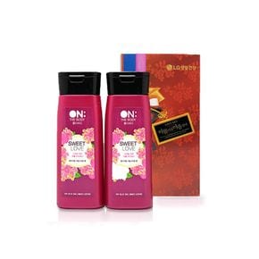 명절선물 선물세트 온더바디 퍼퓸 바디워시 180ml 2개 추석