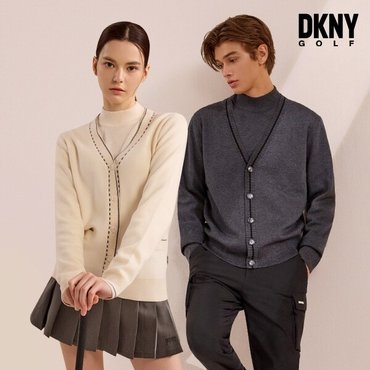 DKNY [DKNY GOLF] 23FW DKNY 밀라노립 가디건 남녀 5컬러 택1