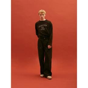 Carpenter Wide Pants  Black (MS4821A585)