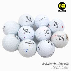 메이저브랜드 혼합 B급 로스트볼 화이트 10알 1SET