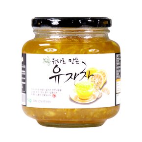 고흥 유자로 만든 유자차 1kg*2병