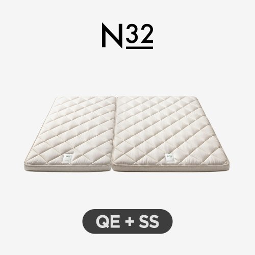 [시몬스]  2개묶음. N32 토퍼 QE+SS