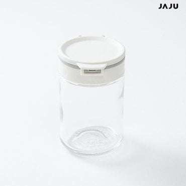 JAJU (주방)투웨이 멀티캡 유리 양념병_200ml 투명