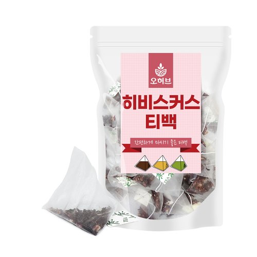 히비스커스 히비스커스차 히비스커티 삼각차티백차 100개