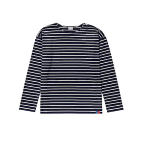 22FW 모던 롱 스트라이프 티셔츠 ML01 NAVY/CREAM