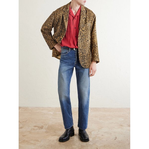 소셜 스컬처 01 스트레이트 레그 디스트레스드 진 46376663162938932