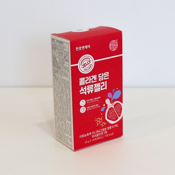 [천호앤케어]콜라겐 담은 석류젤리(20g x 14포) x 1Box