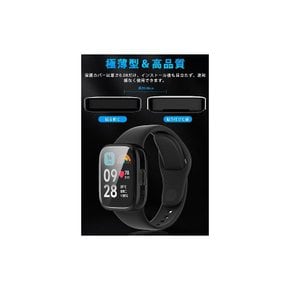 Xiaomi Redmi Watch 3 Active 대응 케이스 보호 커버 방수 방