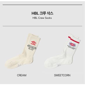 남녀공용 HBL 크루 삭스 UP123CSC36