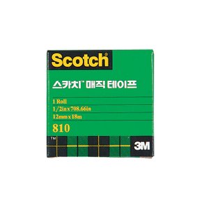 3M 스카치 매직테이프 교환리필 810 -12mmx18m