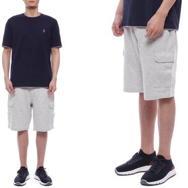 브루넬로쿠치넬리 25SS 남성 프렌치 테리 버뮤다 쇼츠 팬츠 (MM8313222G C1250 25S)