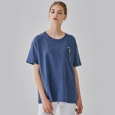 [지미테일러] Women 고흐 아이리스 T-shirt 명화 반팔티 (blue)