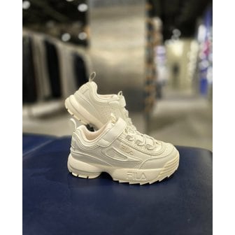 휠라 [파주점] 키즈  디스럽터 25 KD 운동화 (3XM02471H-100)