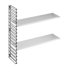 [TOMADO Metal Shelf] 토마도 인테리어 디자인 모듈식 연장 선반 화이트 블랙