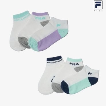 휠라키즈 ●25 휠라키즈 3PACK 단목 번들 2컬러 (FK3SCH1022X)