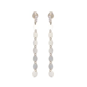 Radiant Drop Silver Earring Ie297 [Silver]