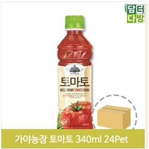 토마토 과일 주스 24페트 340ml 음료 편의점 대용량