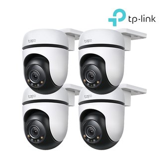 티피링크 Tapo C510W 4팩 스마트폰 원격회전 CCTV 홈카메라 세트