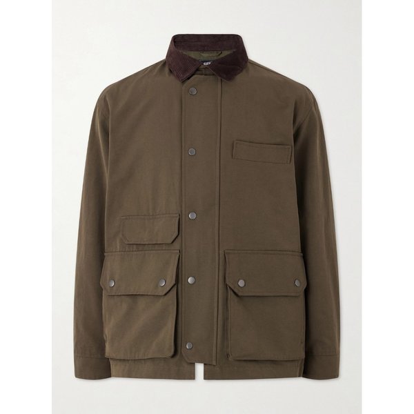 프리즘웍스 로열 코듀로이 트림 코튼 블렌드 캔버스 재킷 46376663163037710