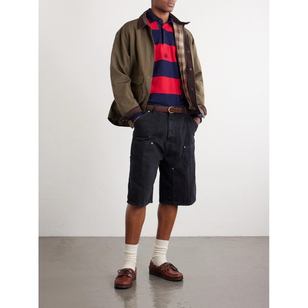 프리즘웍스 로열 코듀로이 트림 코튼 블렌드 캔버스 재킷 46376663163037710