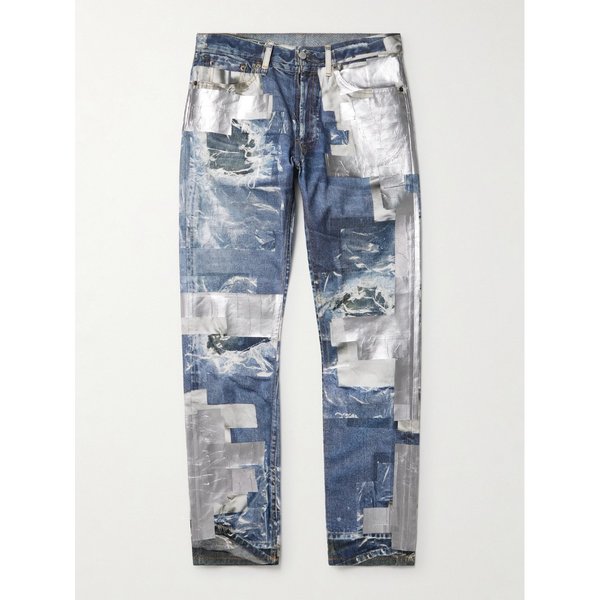 1979 스키니핏 포일 트롱프뢰유 프린트  진 46376663162969842