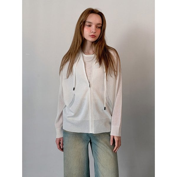 Waffle Knit Zip-Up Hoodie (3colors) - VJACKET_036