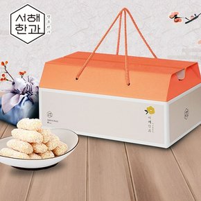 군산 서해한과 찹쌀유과 500g (4팩) 선물세트