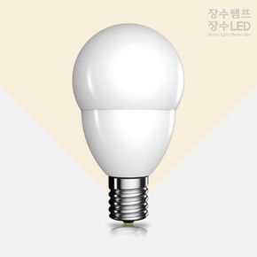 장수램프 LED 미니 크립톤 5W 전구색 E17 소형다마