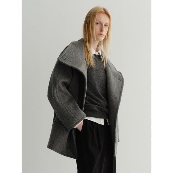 HAYES HALF COAT (2 COLORS)