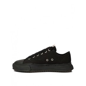 메종 미하라 야스히로 피터슨 OG솔 캔버스 로우 스 A01FW702 BLACK/BLACK