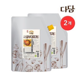  CJ프레시웨이 다담 양념소스 벌크 / 사골부대찌개 2kg 2개