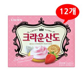 (7202170) 크라운산도 딸기 크림치즈 161gx12개